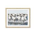 Picture of White Horses _GroupedProduct_Rectangle_Landscape_Photography _GroupedProduct_Rectangle_Landscape_Framed_Matted_