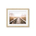 Picture of A Wooden Bridge _GroupedProduct_Rectangle_Landscape_Photography _GroupedProduct_Rectangle_Landscape_Framed_Matted_