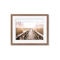 Picture of A Wooden Bridge _GroupedProduct_Rectangle_Landscape_Photography _GroupedProduct_Rectangle_Landscape_Framed_Matted_