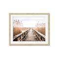 Picture of A Wooden Bridge _GroupedProduct_Rectangle_Landscape_Photography _GroupedProduct_Rectangle_Landscape_Framed_Matted_