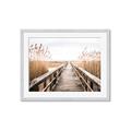 Picture of A Wooden Bridge _GroupedProduct_Rectangle_Landscape_Photography _GroupedProduct_Rectangle_Landscape_Framed_Matted_
