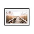 Picture of A Wooden Bridge _GroupedProduct_Rectangle_Landscape_Photography _GroupedProduct_Rectangle_Landscape_Framed_Matted_