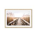 Picture of A Wooden Bridge _GroupedProduct_Rectangle_Landscape_Photography _GroupedProduct_Rectangle_Landscape_Framed_Matted_