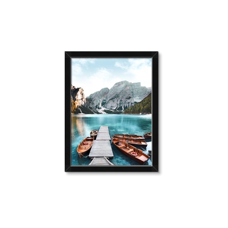 Picture of Waiting boats _GroupedProduct_Rectangle_Portrait_Photography _GroupedProduct_Rectangle_Portrait_Framed_Matted_