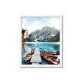 Picture of Waiting boats _GroupedProduct_Rectangle_Portrait_Photography _GroupedProduct_Rectangle_Portrait_Framed_Matted_