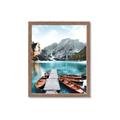 Picture of Waiting boats _GroupedProduct_Rectangle_Portrait_Photography _GroupedProduct_Rectangle_Portrait_Framed_Matted_