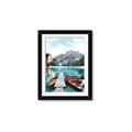Picture of Waiting boats _GroupedProduct_Rectangle_Portrait_Photography _GroupedProduct_Rectangle_Portrait_Framed_Matted_