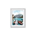 Picture of Waiting boats _GroupedProduct_Rectangle_Portrait_Photography _GroupedProduct_Rectangle_Portrait_Framed_Matted_