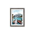 Picture of Waiting boats _GroupedProduct_Rectangle_Portrait_Photography _GroupedProduct_Rectangle_Portrait_Framed_Matted_