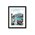 Picture of Waiting boats _GroupedProduct_Rectangle_Portrait_Photography _GroupedProduct_Rectangle_Portrait_Framed_Matted_