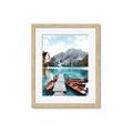 Picture of Waiting boats _GroupedProduct_Rectangle_Portrait_Photography _GroupedProduct_Rectangle_Portrait_Framed_Matted_