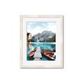 Picture of Waiting boats _GroupedProduct_Rectangle_Portrait_Photography _GroupedProduct_Rectangle_Portrait_Framed_Matted_