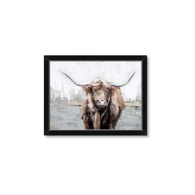 Picture of Bison _GroupedProduct_Rectangle_Landscape_Framed_Matted_