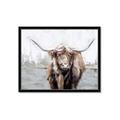Picture of Bison _GroupedProduct_Rectangle_Landscape_Framed_Matted_