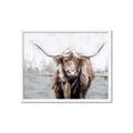 Picture of Bison _GroupedProduct_Rectangle_Landscape_Framed_Matted_