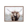 Picture of Bison _GroupedProduct_Rectangle_Landscape_Framed_Matted_