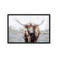 Picture of Bison _GroupedProduct_Rectangle_Landscape_Framed_Matted_