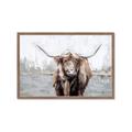 Picture of Bison _GroupedProduct_Rectangle_Landscape_Framed_Matted_