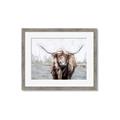 Picture of Bison _GroupedProduct_Rectangle_Landscape_Framed_Matted_