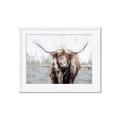 Picture of Bison _GroupedProduct_Rectangle_Landscape_Framed_Matted_