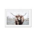 Picture of Bison _GroupedProduct_Rectangle_Landscape_Framed_Matted_