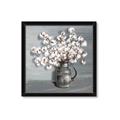 Picture of Cotton Flower _GroupedProduct_Square_Framed_Matted_