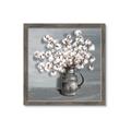 Picture of Cotton Flower _GroupedProduct_Square_Framed_Matted_