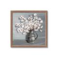 Picture of Cotton Flower _GroupedProduct_Square_Framed_Matted_