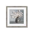 Picture of Cotton Flower _GroupedProduct_Square_Framed_Matted_