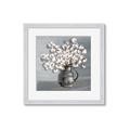 Picture of Cotton Flower _GroupedProduct_Square_Framed_Matted_