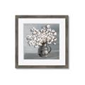 Picture of Cotton Flower _GroupedProduct_Square_Framed_Matted_