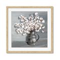 Picture of Cotton Flower _GroupedProduct_Square_Framed_Matted_