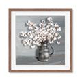 Picture of Cotton Flower _GroupedProduct_Square_Framed_Matted_