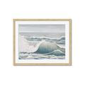 Picture of Ocean Waves _GroupedProduct_Rectangle_Landscape_Framed_Matted_