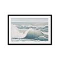 Picture of Ocean Waves _GroupedProduct_Rectangle_Landscape_Framed_Matted_