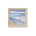 Picture of Seaqgulls at shore _GroupedProduct_Square_Framed_Matted_