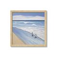 Picture of Seaqgulls at shore _GroupedProduct_Square_Framed_Matted_