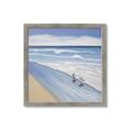 Picture of Seaqgulls at shore _GroupedProduct_Square_Framed_Matted_