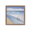 Picture of Seaqgulls at shore _GroupedProduct_Square_Framed_Matted_