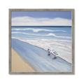 Picture of Seaqgulls at shore _GroupedProduct_Square_Framed_Matted_