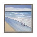 Picture of Seaqgulls at shore _GroupedProduct_Square_Framed_Matted_