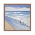 Picture of Seaqgulls at shore _GroupedProduct_Square_Framed_Matted_