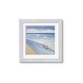Picture of Seaqgulls at shore _GroupedProduct_Square_Framed_Matted_