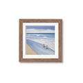 Picture of Seaqgulls at shore _GroupedProduct_Square_Framed_Matted_