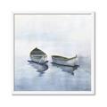 Picture of Boats on a Lake I _GroupedProduct_Square_Framed_Matted_