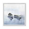 Picture of Boats on a Lake I _GroupedProduct_Square_Framed_Matted_