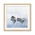 Picture of Boats on a Lake I _GroupedProduct_Square_Framed_Matted_
