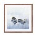 Picture of Boats on a Lake I _GroupedProduct_Square_Framed_Matted_