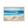 Picture of Coastal sea grass _GroupedProduct_Rectangle_Landscape_Framed_Matted_