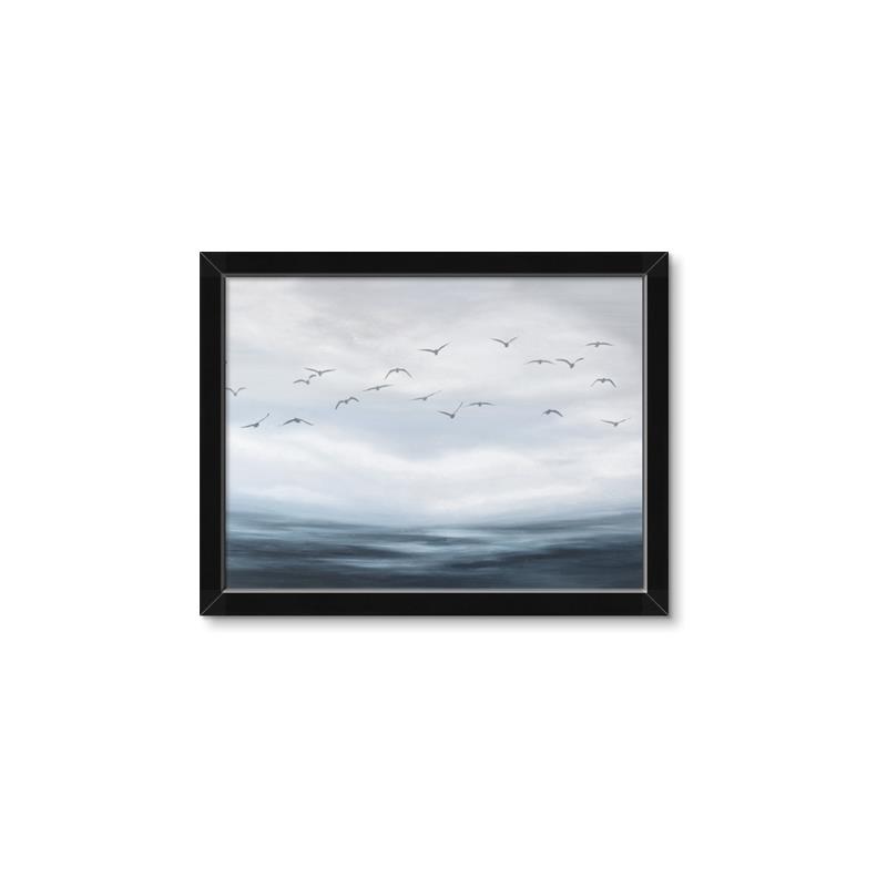 Picture of Flying Birds in the Sky   _GroupedProduct_Rectangle_Landscape_Framed_Matted_